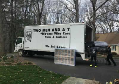 “Movers Who Care” Help Two Families in Need