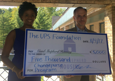 Good Shepherd Housing Receives $5,000 Grant from The UPS Foundation