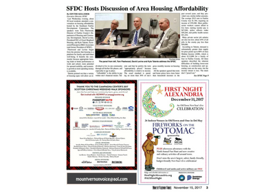 SFDC Hosts Discussion of Area Housing Affordability